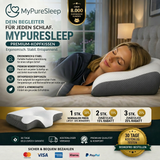 MyPureSleep I Ergonomisches Premium-Kopfkissen