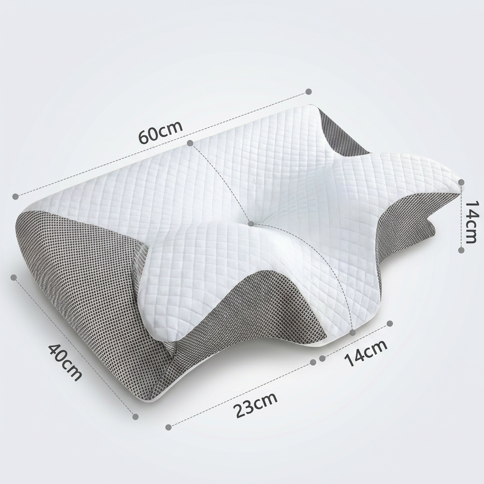 MyPureSleep I Ergonomisches Premium-Kopfkissen